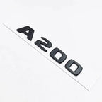 3D ABS Black A35 A45 A160 A180 A200 A250 Logo Letters 4MATIC Badge Car Rear Star Sticker AMG Emblem For Mercedes Benz