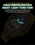 BINBOND Luxury Men Quartz Watches Fashion Concept Decorative Dial Casual Military Sports Wristwatch Waterproof Men's Clock