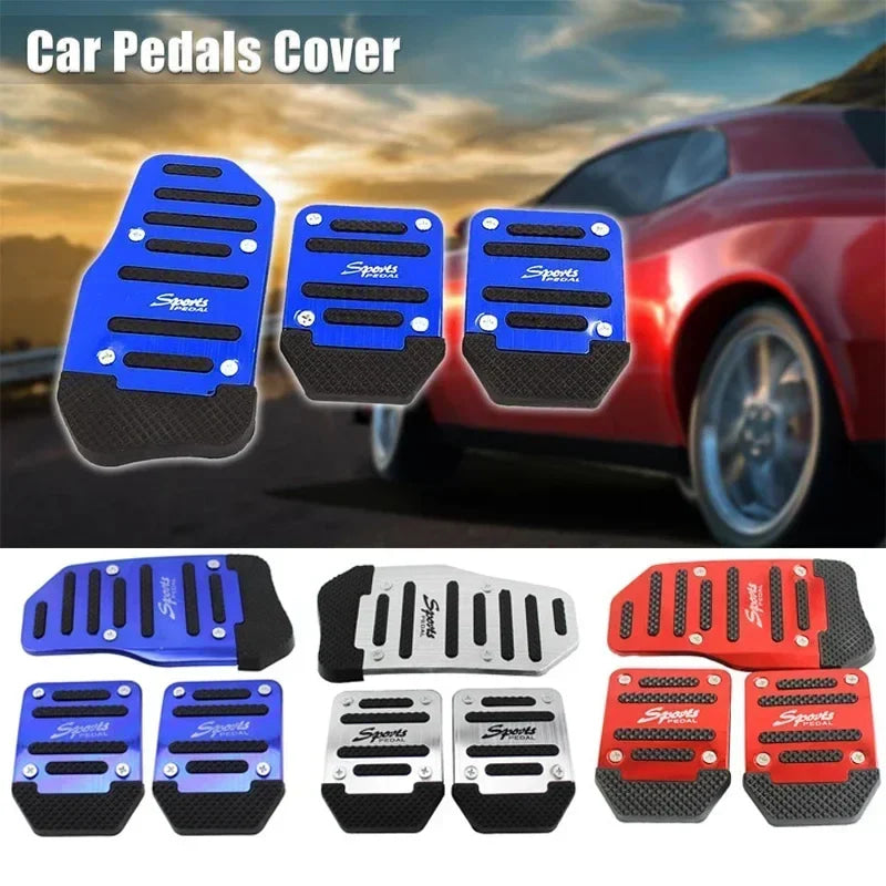 Automotive universal anti-skid pedal cover, interior modification, pedal personality modification accessories, anti-skid pedal
