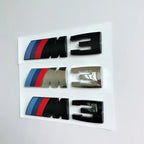Suitable For BMW Group M3 Emblem Standard Trunk Tail Standard ABS Logo Sticker For BMW E30 E46 E36 E90/E92/E93 F80 GTS CRT CSL
