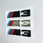 Suitable For BMW Group M3 Emblem Standard Trunk Tail Standard ABS Logo Sticker For BMW E30 E46 E36 E90/E92/E93 F80 GTS CRT CSL