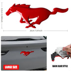 3D Metal Car Front Grille Emblem Logo Rear Trunk Badge Sticker For Ford Mustang Fiesta Focus Ranger Smax Kuga Mondeo Accessories