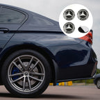 4pc 56mm 60mm 65mm Car Logo Wheel Center Stickers Auto Accessories For Mercedes Benz AMG W204 W124 W205 W203 W211 W201 W108 W210