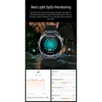 2026 New ECG AI Health Smartwatch for Men 1.53"AMOLED BP/Heart Rate Monitor BT Call IP68 Waterproof Smart Watch for Android IOS
