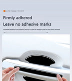 Car Door Handle Bowl Stickers Anti-collision Protector Stickers For Honda Mugen Power Civic Accords CRV Hrv Jazz CBR VTEC VFR
