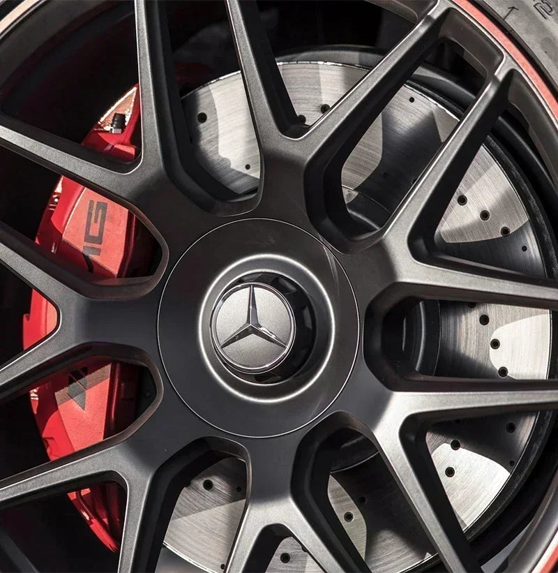 4PCS 147mm C-1028 17028 Car Styling Wheel Center Cap Hub Covers Badge Car Accessories For Mercedes Benz AMG G350 G500 G63 G65