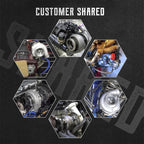 Turbocharger for Honda Civic T3T4 GT3582 GT30 A/R .70 A/R .63 Compressor
