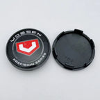 4pcs 65MM 59MM Vossen Logo Emblem Badge Car Wheel Center Caps Wheel Hubcap Hub Center Dust Cover Replace Car Styling Accessories