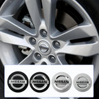 4pcs 54/60MM Car Styling Wheel Center Cap Hub Covers Badge Accessories For Nissan Nismo GTR Qashqai Almera Teana V36 Sylphy Note