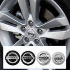 4pcs 54/60MM Car Styling Wheel Center Cap Hub Covers Badge Accessories For Nissan Nismo GTR Qashqai Almera Teana V36 Sylphy Note