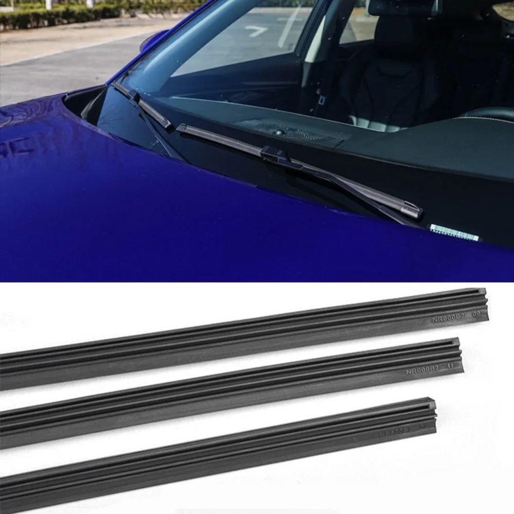 14" - 28" Car Wiper Blade Windscreen Wipers Insert Natural Rubber Strip 6mm Windscreen FR Wipe Car Accessories