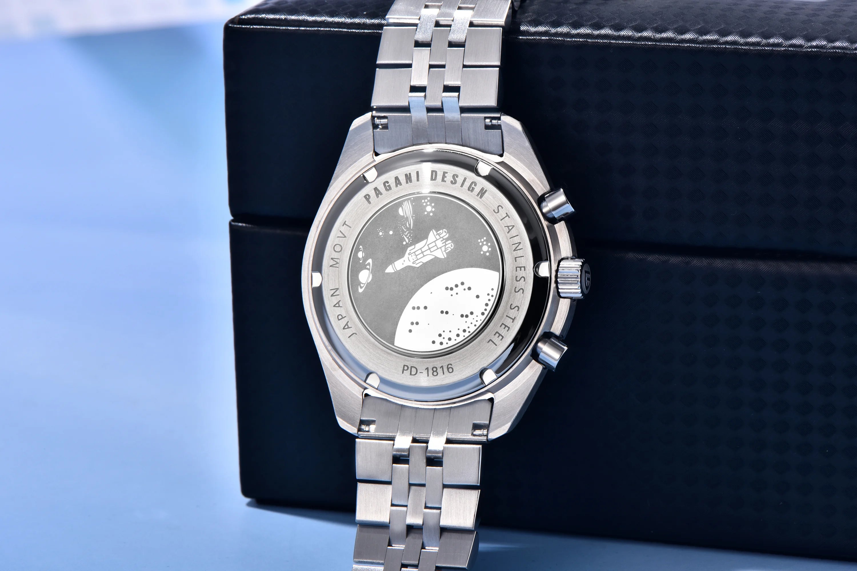 PAGANI DESIGN 2026 New Men's Watches Sport Quartz Watch For Men Racing Chronograph Waterproof AR Sapphire crystal Wristwatch Men