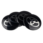 4Pcs 56MM Car Styling Aluminum Wheel Center Hub Caps Stickers For Toyota Rav4 Corolla Camry Aqua Yaris Cross Auris TRD GR Sport