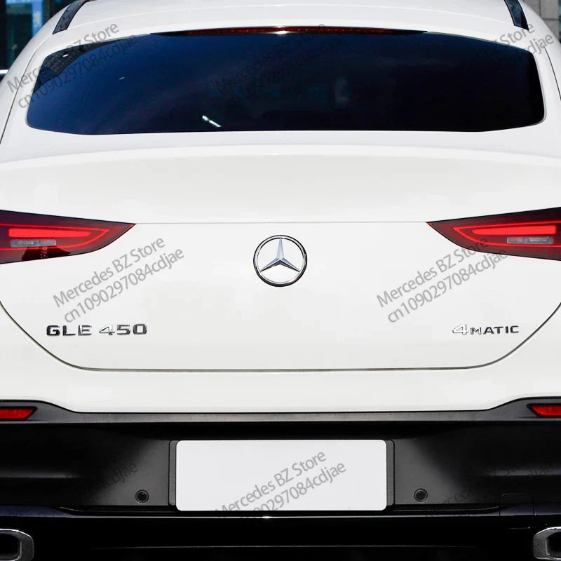 3D ABS Rear Star Logo Car Trunk Emblem For Mercedes Benz AMG W203 W204 W205 W212 W213 X253 X156 W166 W167 W176 W177 W223 W117