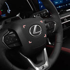 Car Steering Wheel Sticker Badge Decoration Auto Accessories For  CT200H ES350 GX460 470 IS250 LS460 NX300 RX300 350 450H NX RX