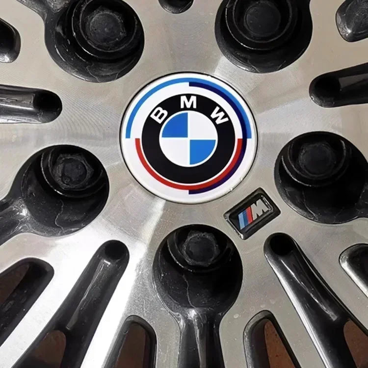 4pcs 56mm 68mm Blue Logo Car Wheel Center Caps Hub Cover Badge For BMW E30 E87 E81 E82 F30 F31 F32 F33 F35 F36 G21 G28 G31 G38
