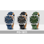 PAGANI DESIGN Watches 2026 New Strong Luminous Luxury Quartz Men Watch Fashion Leather Watch For Men Sapphire Glass Chronograph