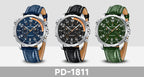 PAGANI DESIGN Watches 2026 New Strong Luminous Luxury Quartz Men Watch Fashion Leather Watch For Men Sapphire Glass Chronograph