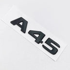 3D ABS Black A35 A45 A160 A180 A200 A250 Logo Letters 4MATIC Badge Car Rear Star Sticker AMG Emblem For Mercedes Benz