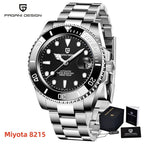 PAGANI Design 2026 New Men Automatic Mechanical Watches Miyota 8215 40mm Stainless Steel Waterproof Watch Relogio