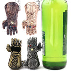 The Avengers Thanos Keychain for Men, Infinity Gauntlet, Creative Beer Bottle Opener, Pendant Gadgets