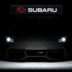 LED Car Front Grille Emblem Badge Light Decoration for Subaru STI XV WRC WRX BRZ FORESTER IMPREZA LEGACY OUTBACK Crosstrek