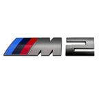 5.5cm for M logo new gray ABS sticker trunk badge for BMW X1M X2M X3M X4M X5M X6M X7M M1M2M3M4M5M6M7M8