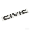 ABS Car Rear Trunk Letters 3D Emblem Tail Badge Sticker for Honda CIVIC Logo Decals Auto Stickers Styling Decoration