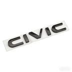 ABS Car Rear Trunk Letters 3D Emblem Tail Badge Sticker for Honda CIVIC Logo Decals Auto Stickers Styling Decoration