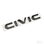ABS Car Rear Trunk Letters 3D Emblem Tail Badge Sticker for Honda CIVIC Logo Decals Auto Stickers Styling Decoration