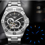 Yelang V1024 Men Brand Watches 44mm Japan miyota 82S7 Automatic Mechanical movement Luminous Men 100m Waterproof Watch business