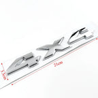 1ABS Emblem Car Stickers For Ram 1500 2500 5.7 Liter Hemi 4X4 Nameplate Charger Viper Magnum Caliber Journey Styling Accessories