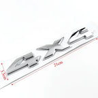 1ABS Emblem Car Stickers For Ram 1500 2500 5.7 Liter Hemi 4X4 Nameplate Charger Viper Magnum Caliber Journey Styling Accessories