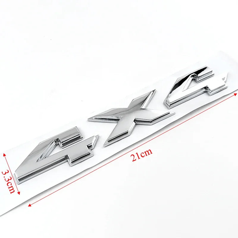 1ABS Emblem Car Stickers For Ram 1500 2500 5.7 Liter Hemi 4X4 Nameplate Charger Viper Magnum Caliber Journey Styling Accessories