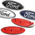 22.3X9cm Car Front Grille Emblem Stickers Rear Trunk Decal Replacement Accessories For Ford F150 F250 Edge Escape Transit Fusion