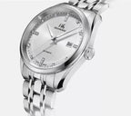 Shanghai Watch Calendar Mechanical Men's Watches 40mm Automatic Watches 316L Stainless Steel 50M Waterproof reloj hombre SH3007