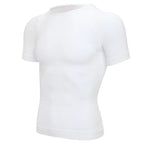 Men Body Shaper Slimming Compression Shirts Gynecomastia Undershirt Seamless Waist Trainer Muscle Belly Weight Loss Shapewear
