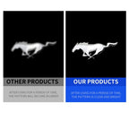 Car Led Welcome Lights Courtesy Projector Ghost Shadow Logo Emblem Light For Ford Mustang 4 5 6 2024 2023 2022-2010 Accessories