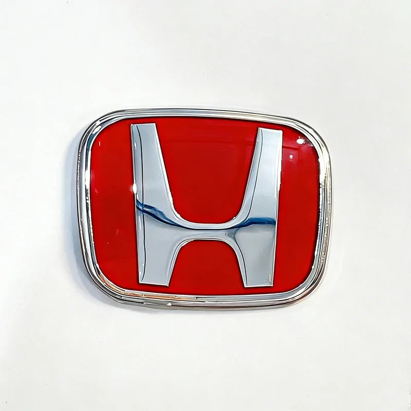 Honda Car Steering Wheel Logo Emblem H Badge Sticker for Honda Civic Accord CR-V Fit HRV Odyssey Vezel Auto Interior Accessories