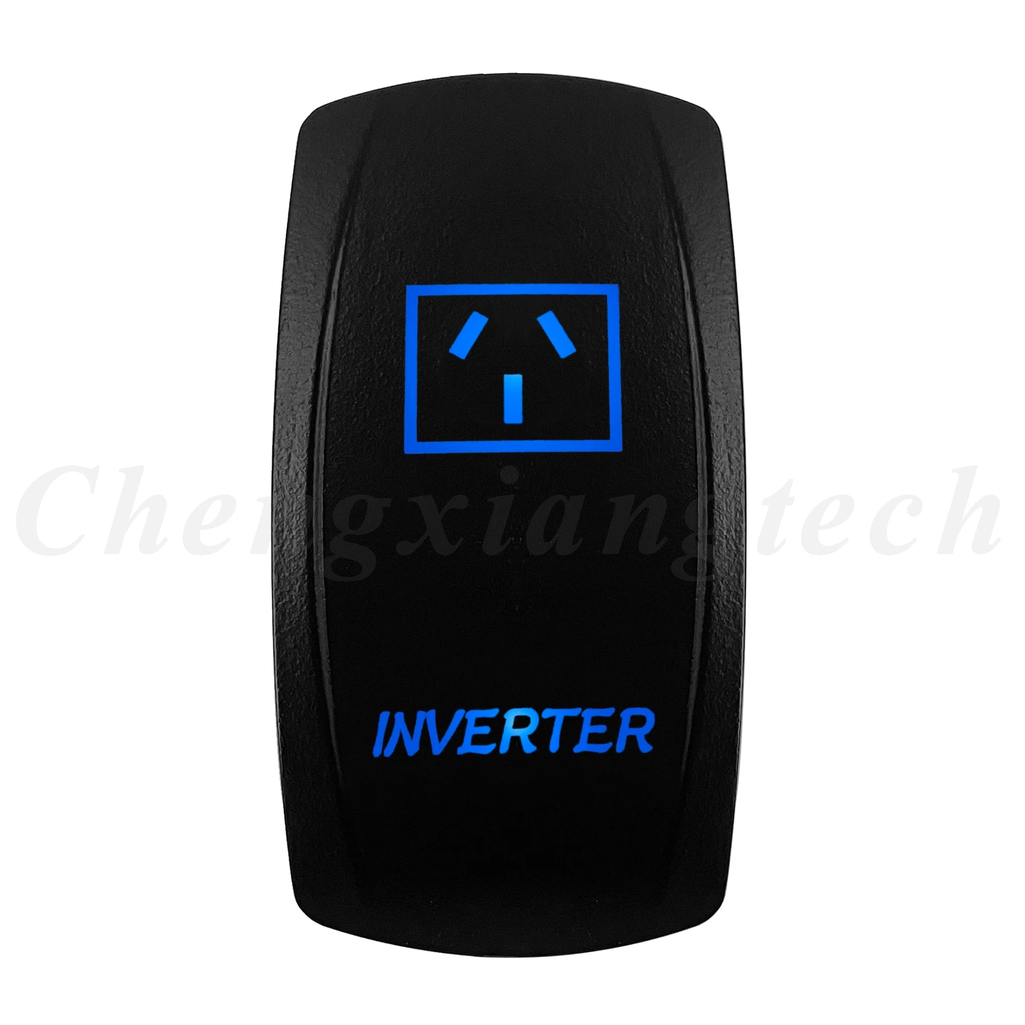 12V 20A Blue Led Car Boat Laser Rocker Switch ON OFF, (ON) OFF, ON OFF ON, (ON) OFF ON, (ON) OFF (ON) Waterproof