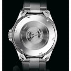 Orient Automatic Mechanical Diver Watch for Men 200M Waterproof Red Dial Stainless Steel Band Day Date Display Sport Wristwatch