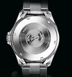 Orient Automatic Mechanical Diver Watch for Men 200M Waterproof Red Dial Stainless Steel Band Day Date Display Sport Wristwatch