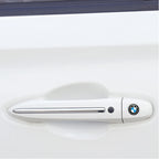 4pcs Car 20mm Door Keyhole Lock Protection Sticker Decor Decals For BMW X1 X2 X3 E46 E36 E34 F10 E90 F30 E60 F30 E53 E30 E92 E87