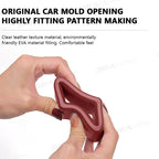 SEAMETAL Car Seat Belt Buckle Cover Anti Scratch Seatbelt Button Protector Seat Belt Protection Cover Car Interior Accessories