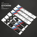 Original Car Size 3D Rear Trunk Emblem BMW F10 F20 F30 E90 F80 F87 X1 X2 X3 X4 X5m X6m M2 M3 M4 M5 M6Badge Car Stickers Logo