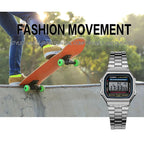 Casio watch silver watch men set brand luxury LED digital Waterproof Quartz men watch Sport military Wrist Watch relogio masculi