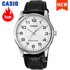 Casio Watch for Men Simple Minimalist Business Style Fashionable Design Water Resistant Quartz Movement MTP-V001