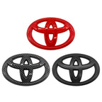 Car Steering Wheel Decorative Stickers Emblem For Toyota Hilux Prius Avensis Auris Verso Corolla Camry Car interior stickers