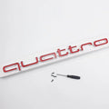 3D ABS Car Front Grille Emblem Auto Head Hood Quattro Badge Decoration Accessories for Audi S A3 A4 B8 8P 8V A6 C7 A5 Q5 B7 B6
