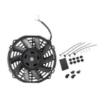 80W Electric Radiator Slim Cooling Fan Kit 7 Inch 12V for Universal Car 800 CFM